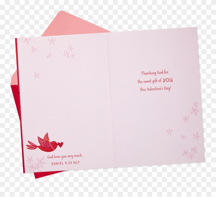 Thanking God For You, Granddaughter Religious Valentine's Clipart