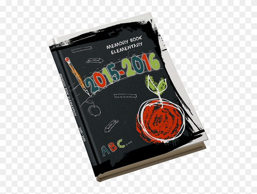 Chalked Up Yearbook Cover - Tablet Computer Clipart