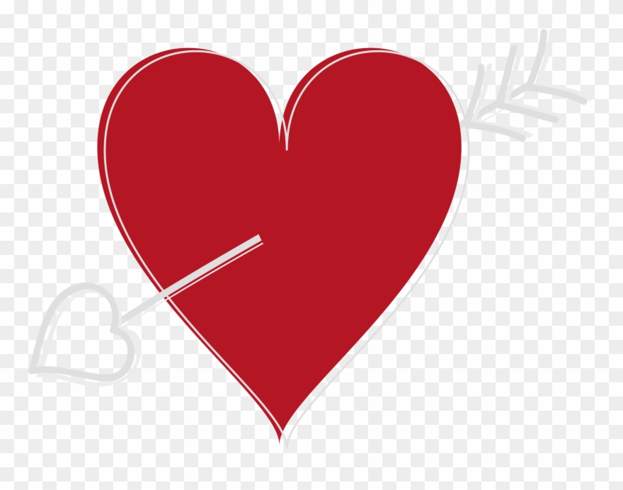 Heart And Arrows - Heart Clipart
