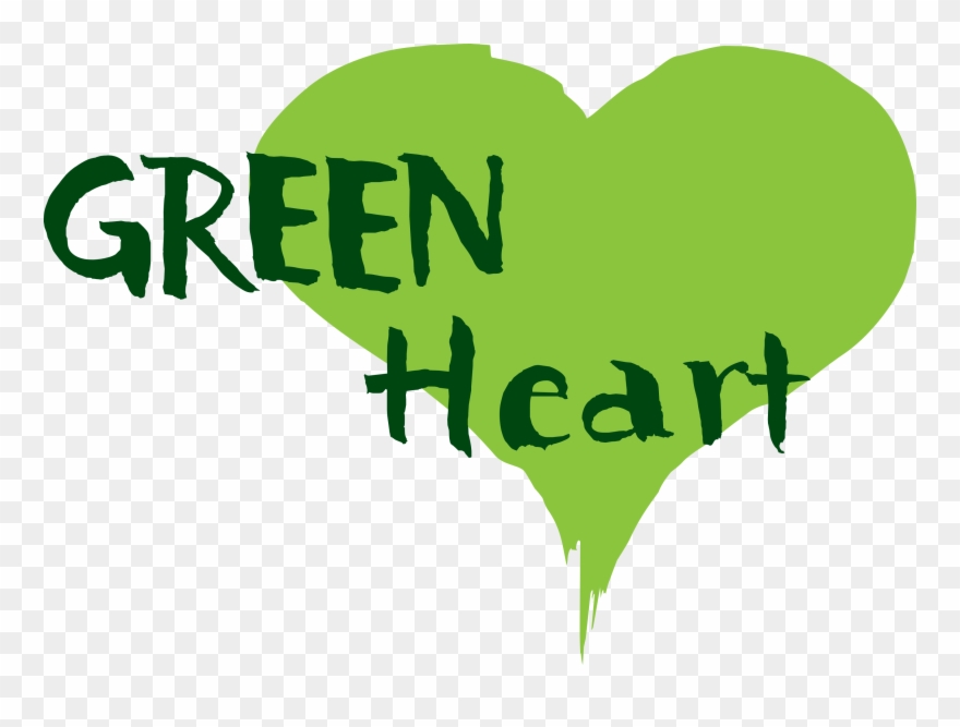 Green Heart Programs Are Dedicated To "developing The - Heart Clipart