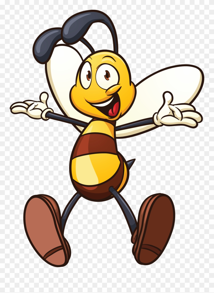 Fredericks Michelle Homepage Bee - Cartoon Bee Clipart