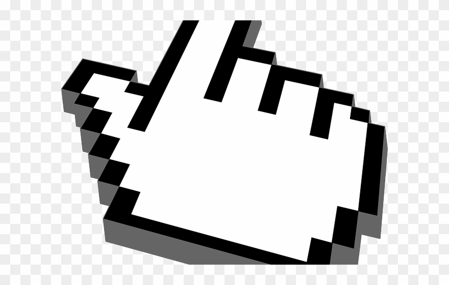 Mouse Cursor Click Clipart Png - Animated Youtube Subscribe Gif Transparent Png