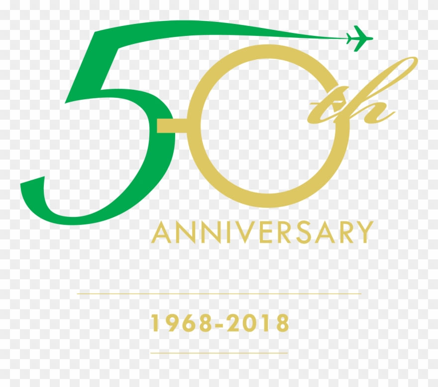 50th Anniversary Png - Graphic Design Clipart