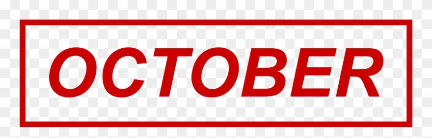 October Transparent Images Png - Etiquette Overpack Clipart