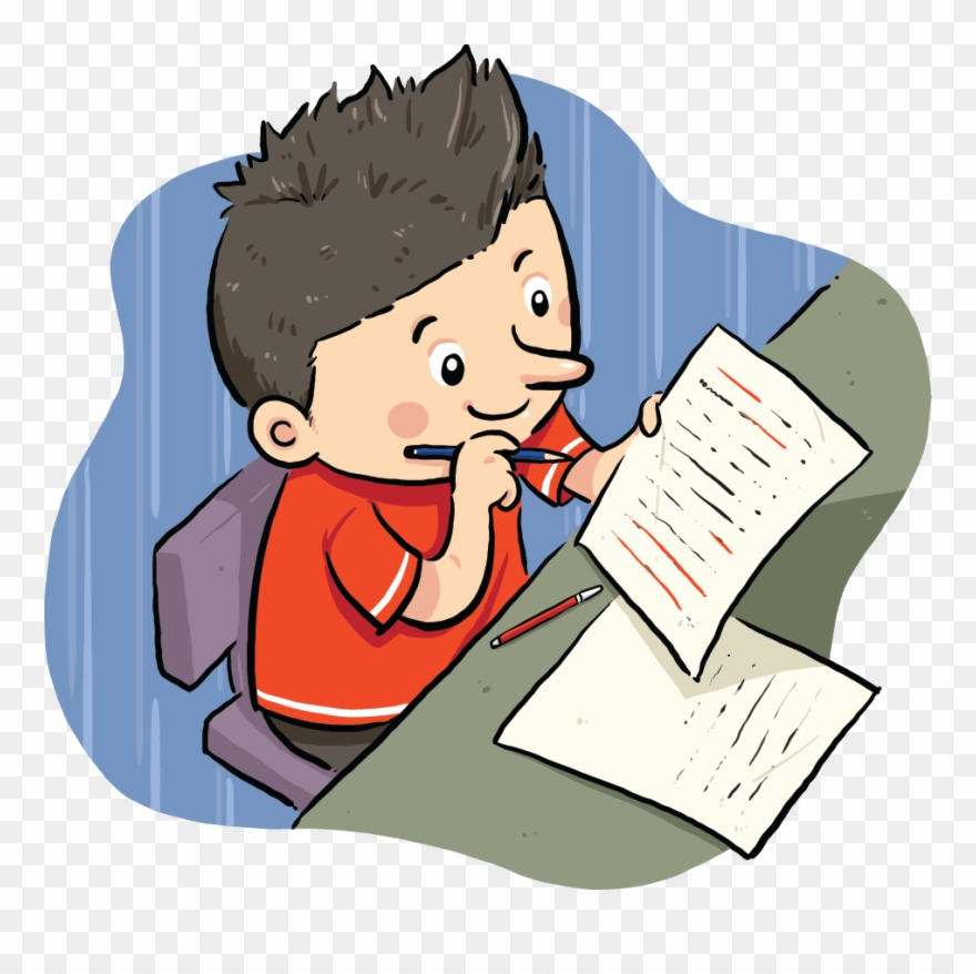 Doing Homework - Do Homework Clipart Png Transparent Png