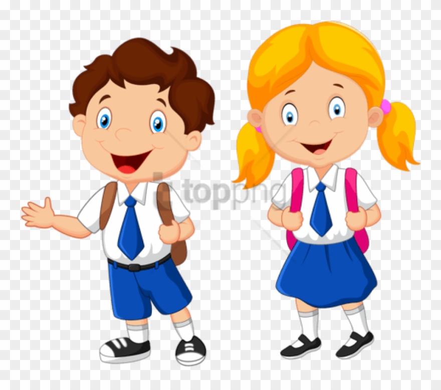 Free Png Download School Kids Clip Art Png Png Images - School Child Clipart Transparent Png