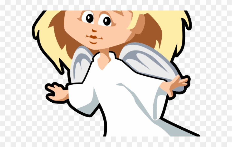 Heaven Clipart Transparent - Angel Clipart No Background - Png Download