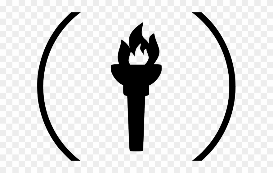 Torch Clipart Svg - Torch Fire Icon Png Transparent Png