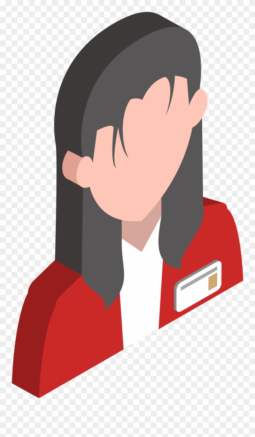 Office Staff White Collar Elite Png And Vector Image Clipart