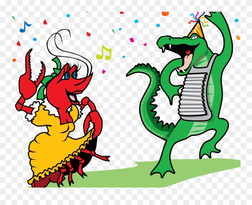 Free Crawfiship Art Exceptional Huge Freebie Download - Mardi Gras Crawfish Clipart - Png Download