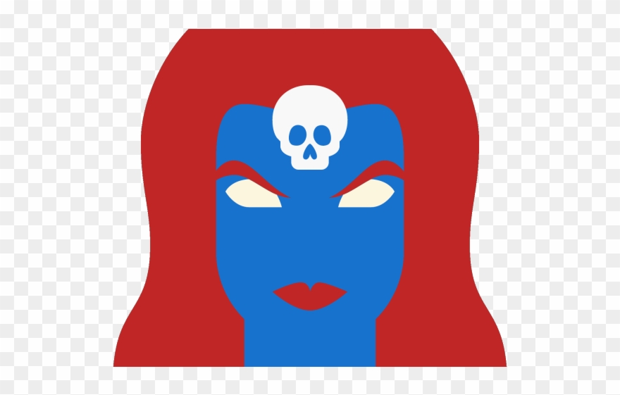 Mystique Clipart Powerpoint Presentation - Skull - Png Download