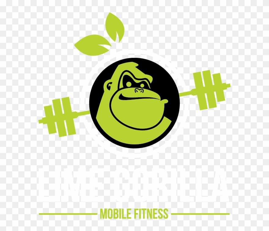 Lime Gorilla Clipart