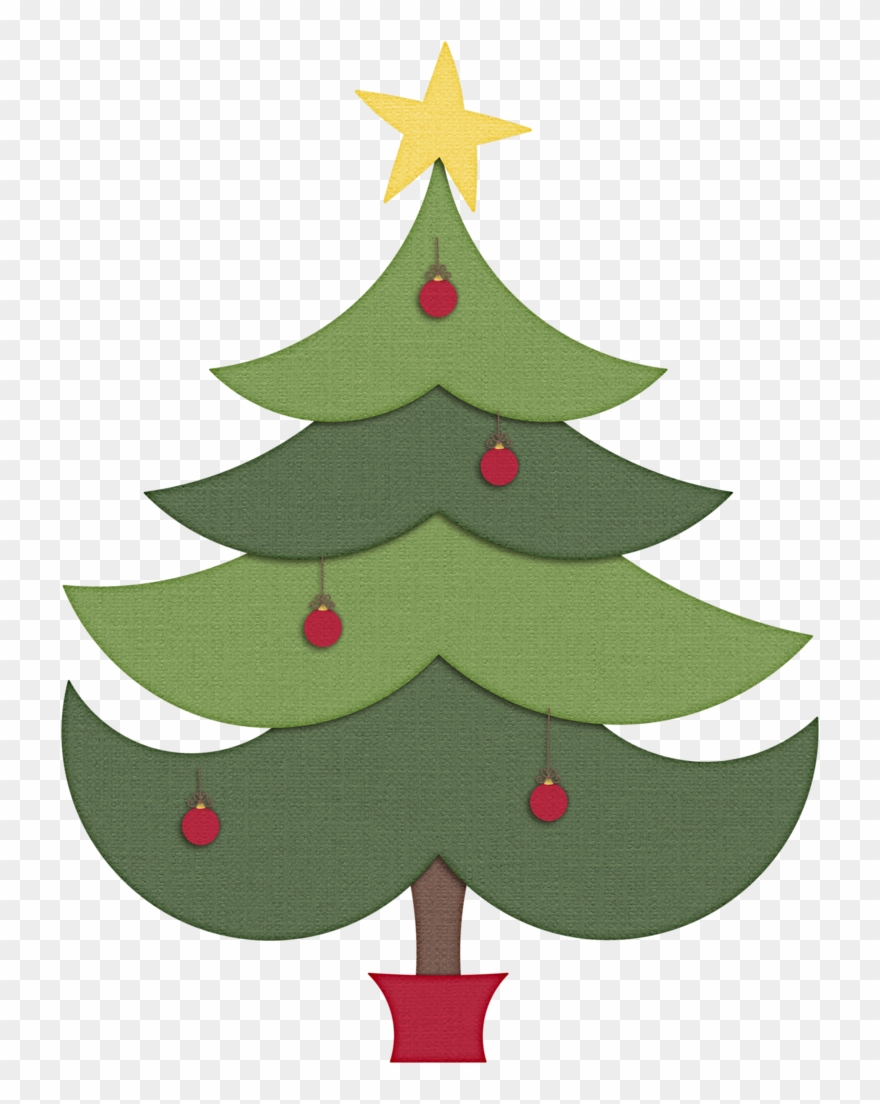 Christmas Clipart, Christmas Cards, Christmas Ideas, - Christmas Tree - Png Download