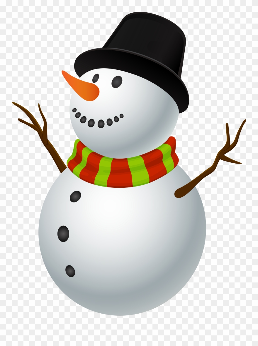 Snowman Clip Art Image - Png Download