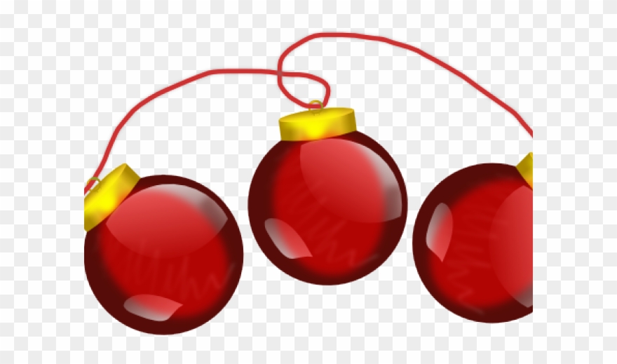Baubles Clipart - Christmas Ball - Png Download