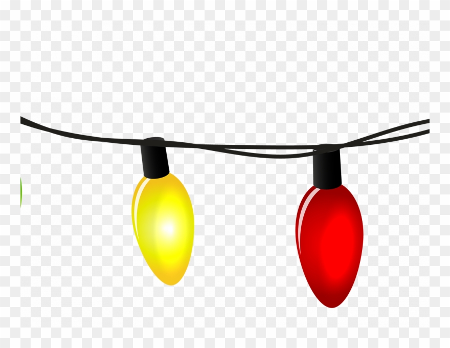 Download Christmas Lights Clipart - Pendant - Png Download