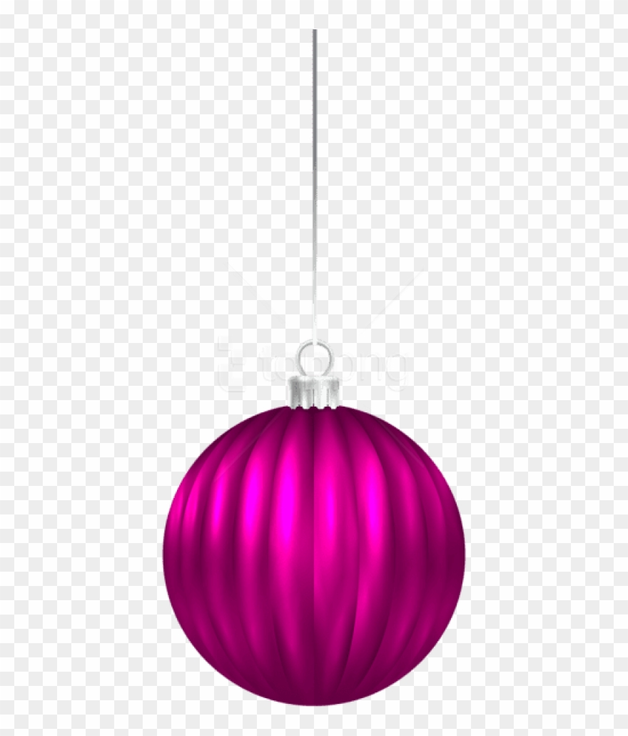 Free Png Pink Christmas Ball Ornament Png Images Transparent - Pink Christmas Ball Png Clipart