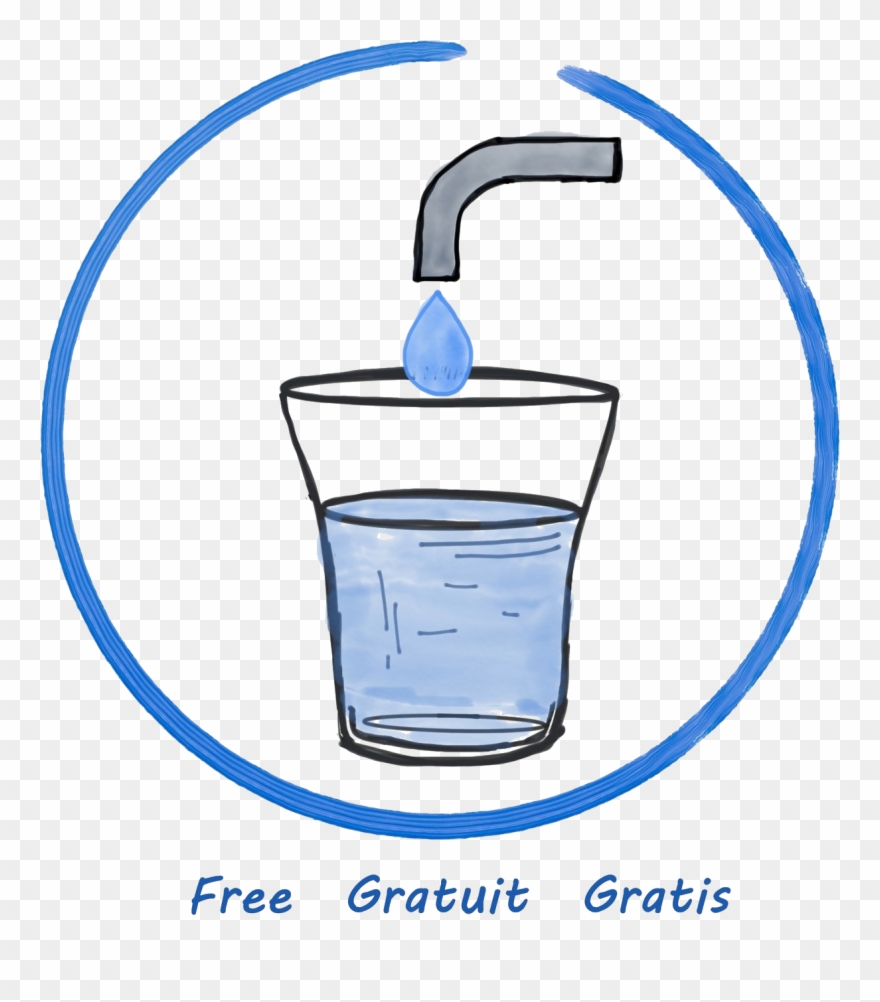List Of Restaurants And Bars That Serve Free Tap Water - Drinking Water Clipart