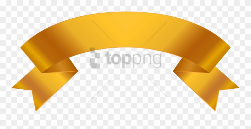 Free Png Ribbon Banner Png Image With Transparent Background - Png Clipart Transparent Gold Ribbon Banner Png