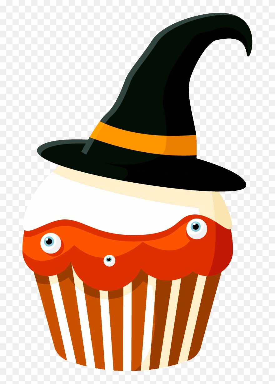 Image For Cupcakes Halloween 18 Clip Art - Cupcakes Halloween Png Transparent Png