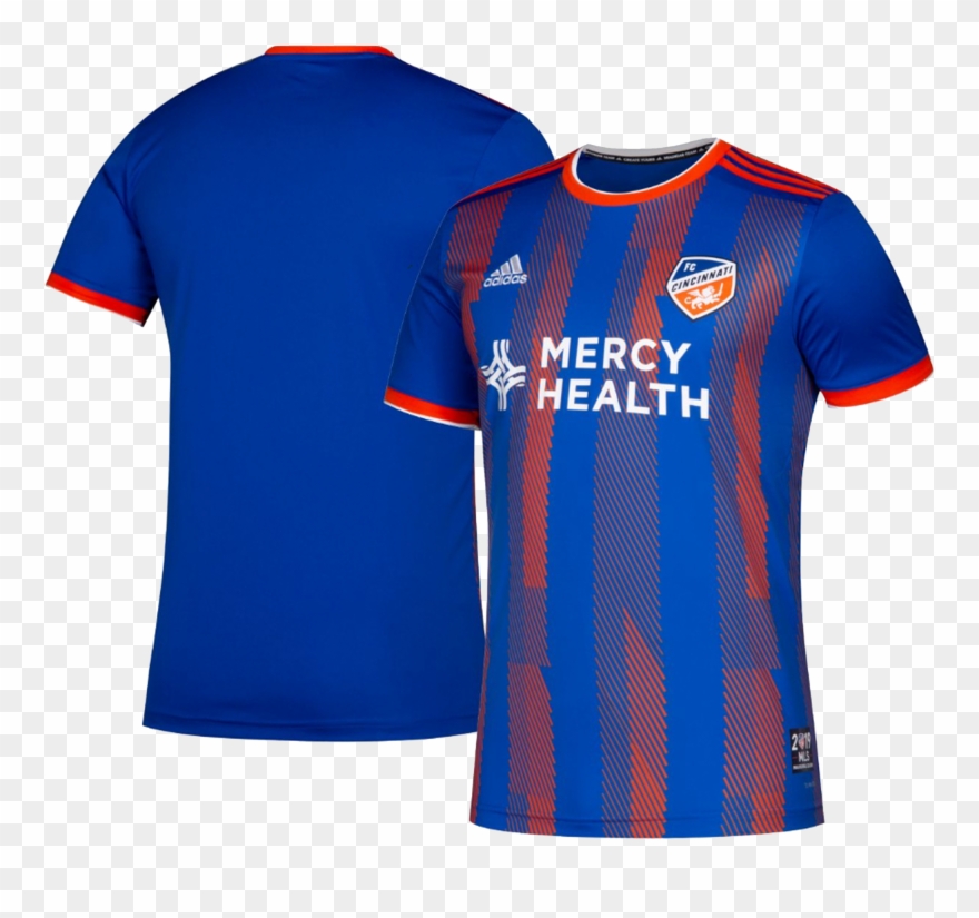 Men's Fc Cincinnati Primary Jersey Official - Fc Cincinnati Jersey Clipart