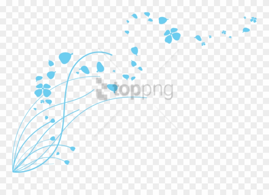 Free Png Horizontal Line Design Png Png Image With - Horizontal Floral Design Clipart