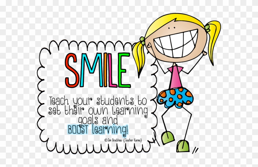 Teach Your Students To Set Their Own - Teacher And Student Goals Clipart