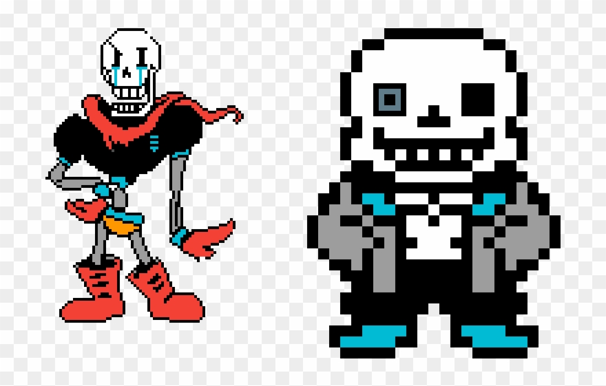 My Own Sans And Papyrus From Hardertale - Transparent Sans Sprite Png Clipart