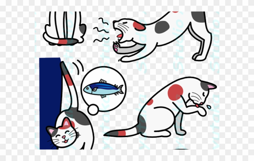 Cat Clipart Base - Png Download