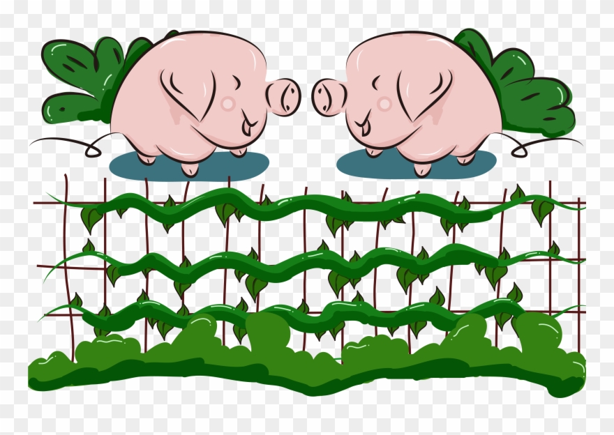 Pig Scene Element Design Year Png And Vector Image Clipart