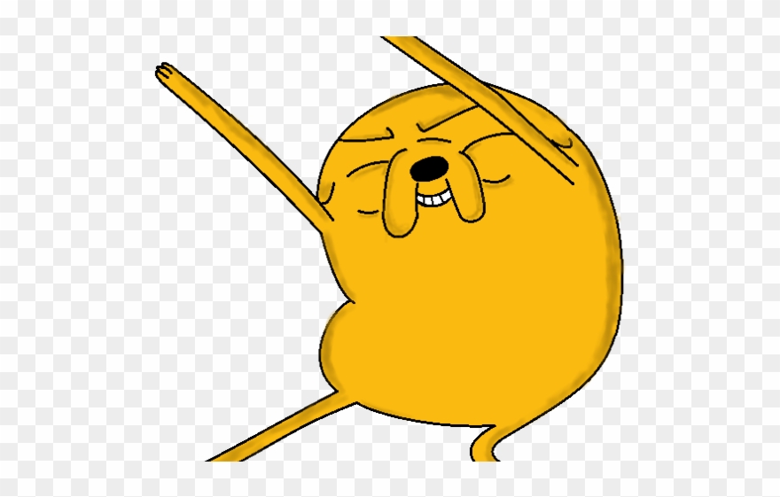 Adventure Time Clipart - Jake Adventure Time Png Transparent Png