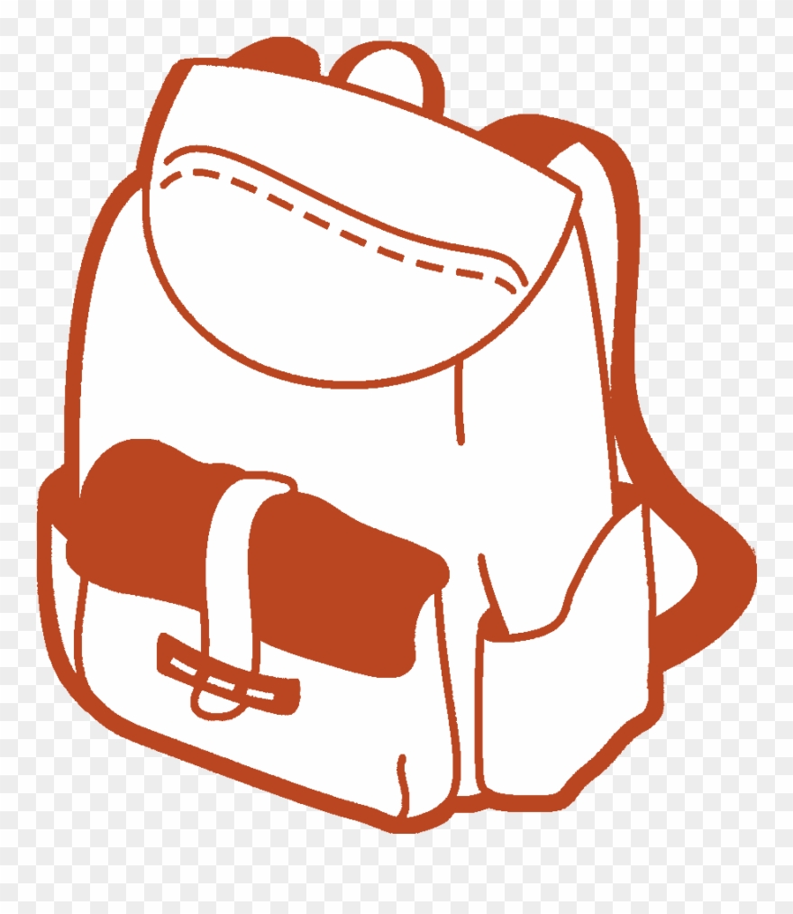 Busy Backpack Logo Clipart