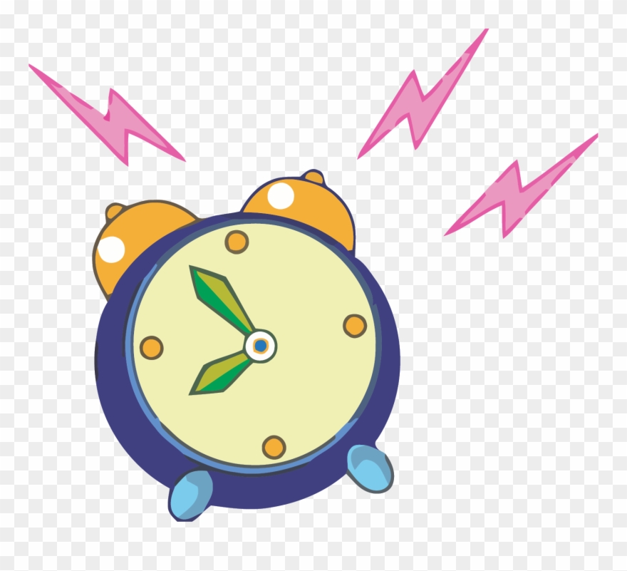 Wake Up Old Clock Clipart Png - Animated Alarm Clock Transparent Png