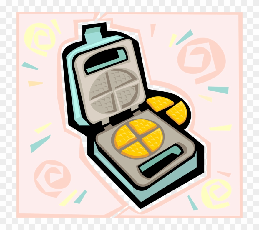 Waffle Clipart Toaster - Eye Shadow - Png Download