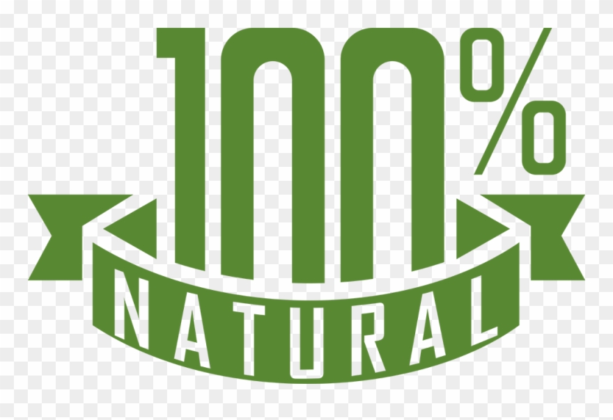 Organic Clipart 100 Percent - 100 Natural Logo Png Transparent Png