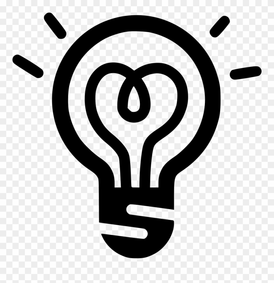Bulb Light Spark Comments Clipart