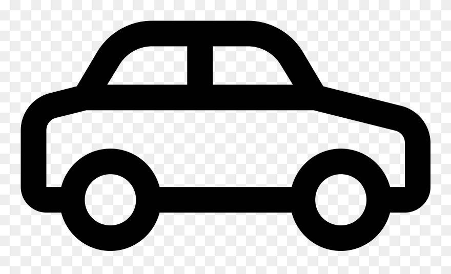 Icon Free Download Png And A Sedan - Car In Circle Icon Png Clipart