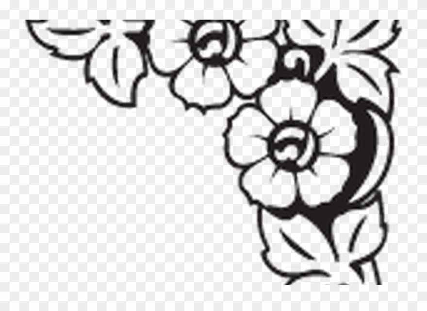 Clip Art Borders Funeral Clipart Best - Pattern Border Drawing Easy - Png Download