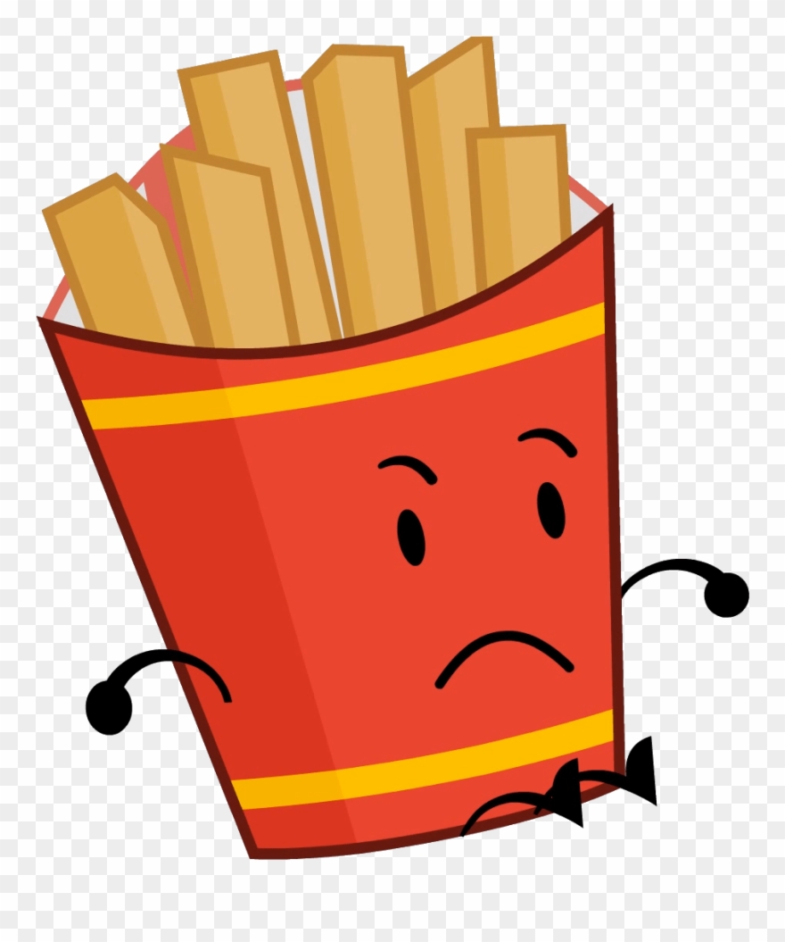 Battle Dream Island Fries - Fries Bfdi Clipart
