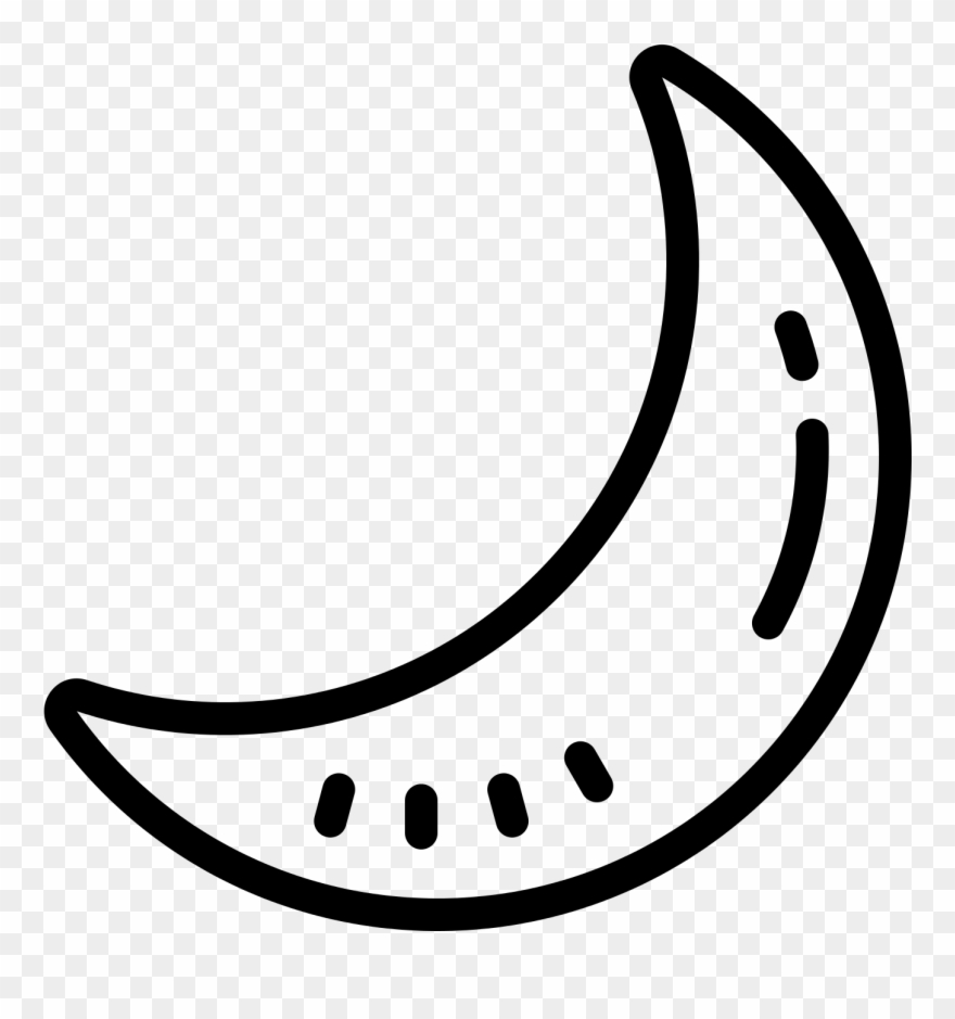 New Moon Icon - Icon Clipart