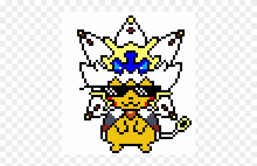 Its Good To Be A Gangster - Pikachu Solgaleo Clipart