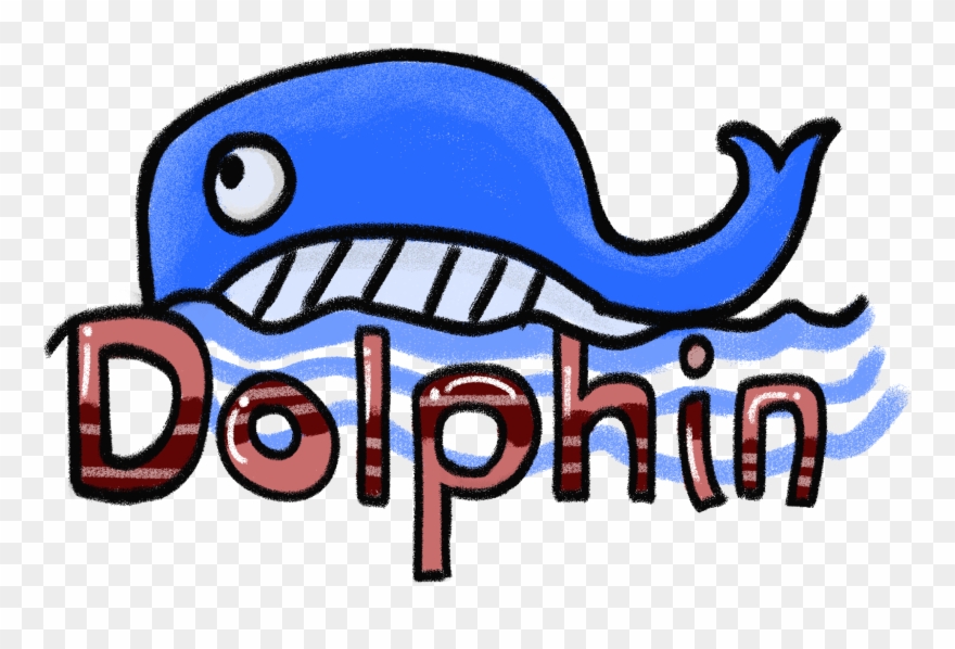 Dolphin Hand Painted Stick Figure Fresh Png And Psd Clipart