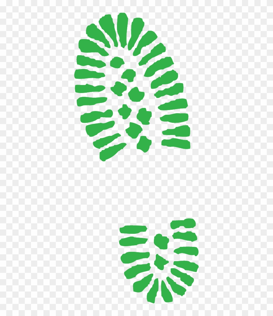 Boot Print Vector Clipart