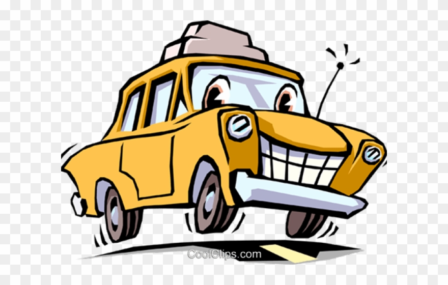 Taxi Clipart Transportation - Taxi - Png Download