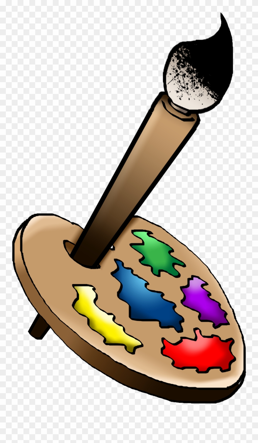 Clipart Of Arts, Artist And Art - Png Download