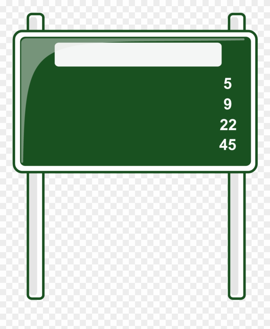 Street Sign Clip Art - Road Sign Board Png Transparent Png