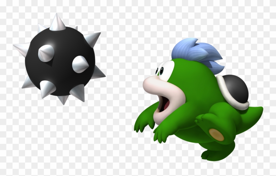 Picos Skelerex Spike Frères Sumo - New Super Mario Bros Wii Spike Clipart