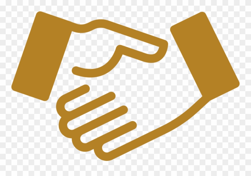 Handshake - Black And White Promise Clipart - Png Download