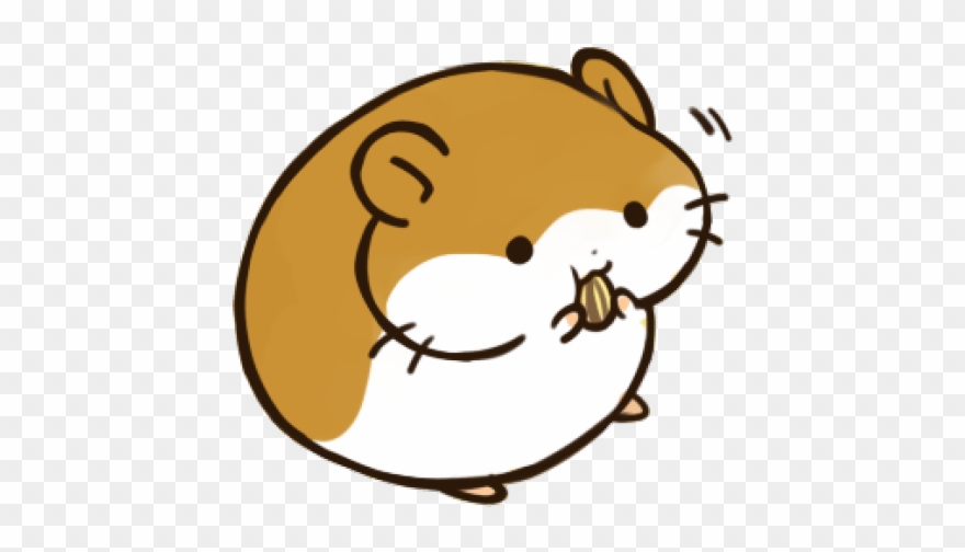 Hamster Clipart Fluffy - Hamstamp Sticker - Png Download