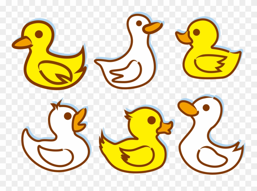 Clip Art - Duck Clipart Simple - Png Download